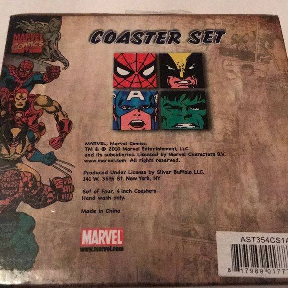 Coaster set of four - Picture 4 of 4